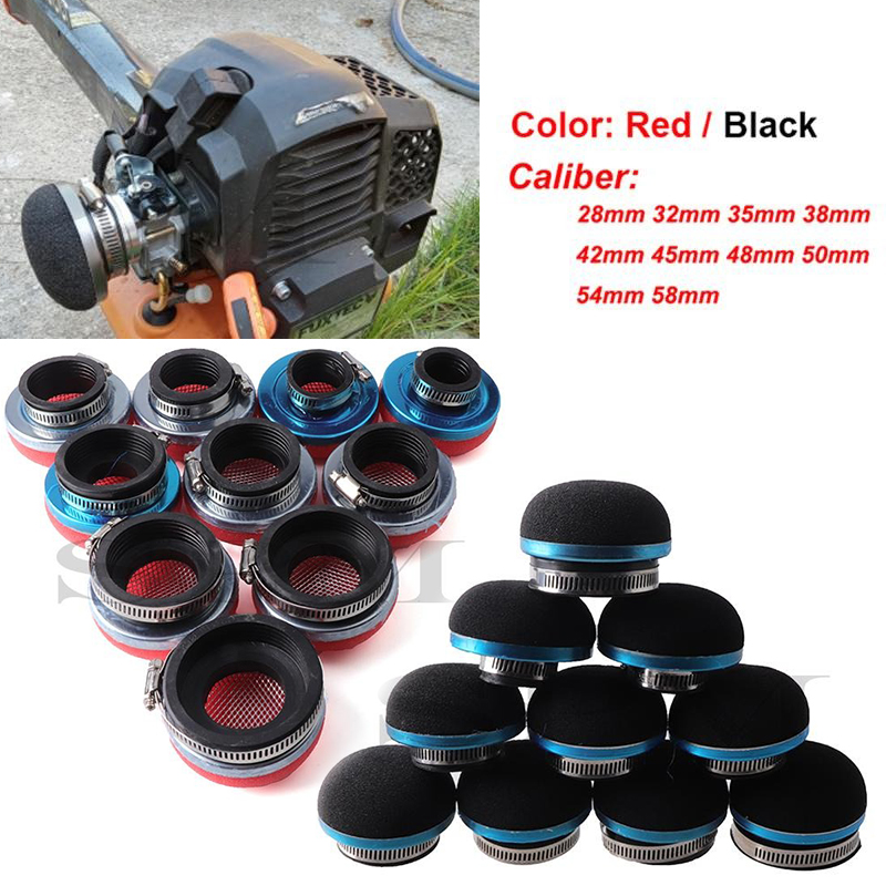 Rubber Cleaner Foam - Motorcycle 28MM-58MM Stright Foam Air Filter