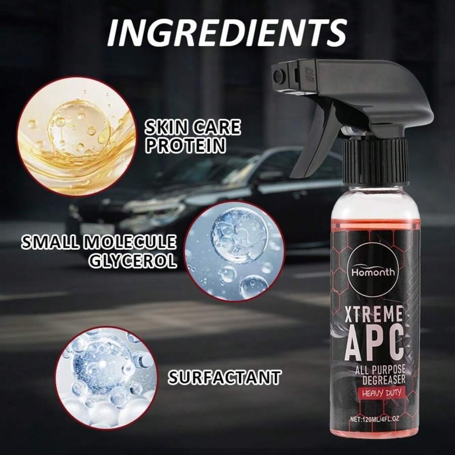 120ml Multi-Purpose Car Interi - Rubber Cleaner Foam recension och pris
