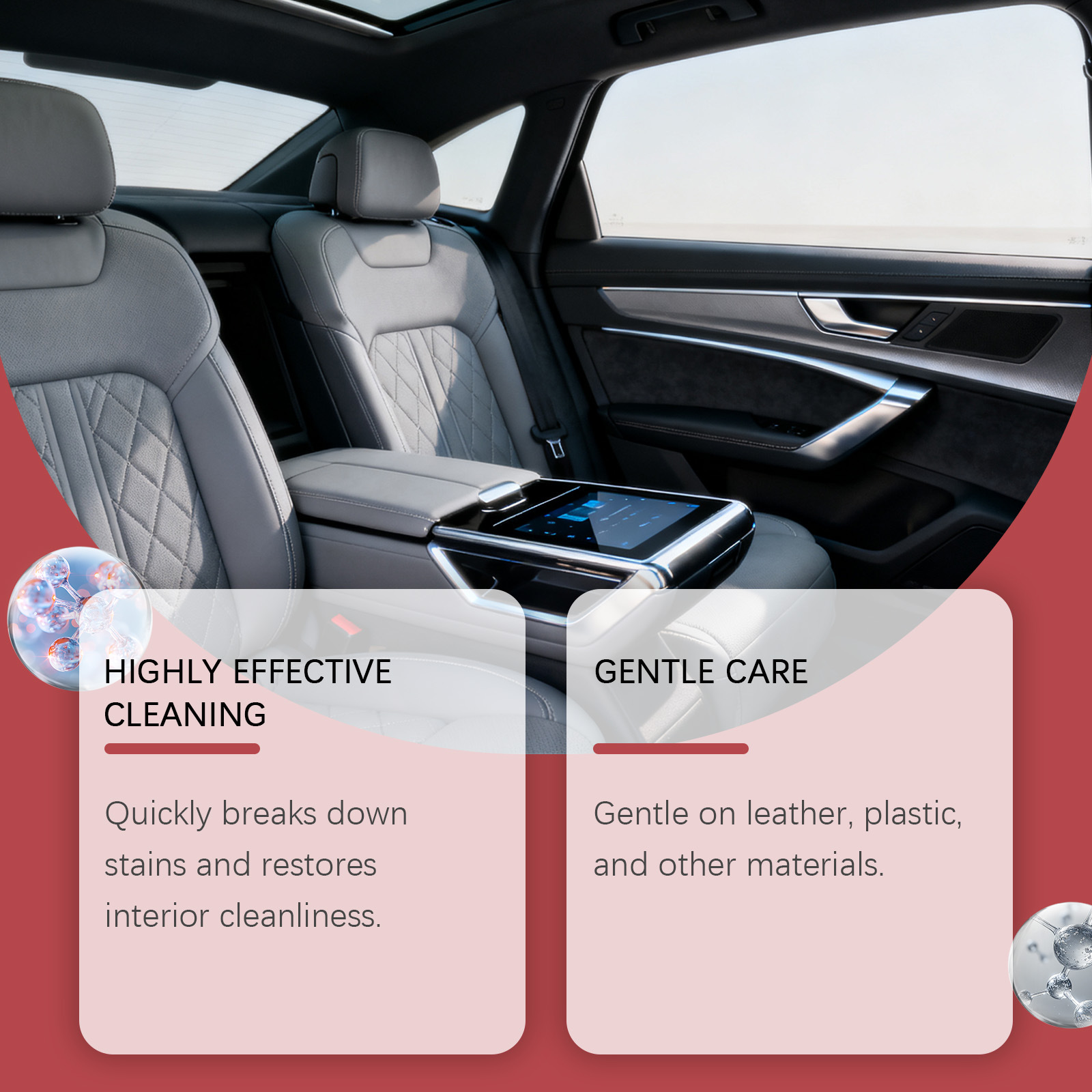 Hot Sale Car Interior Foam Cle - Rubber Cleaner Foam recension och pris