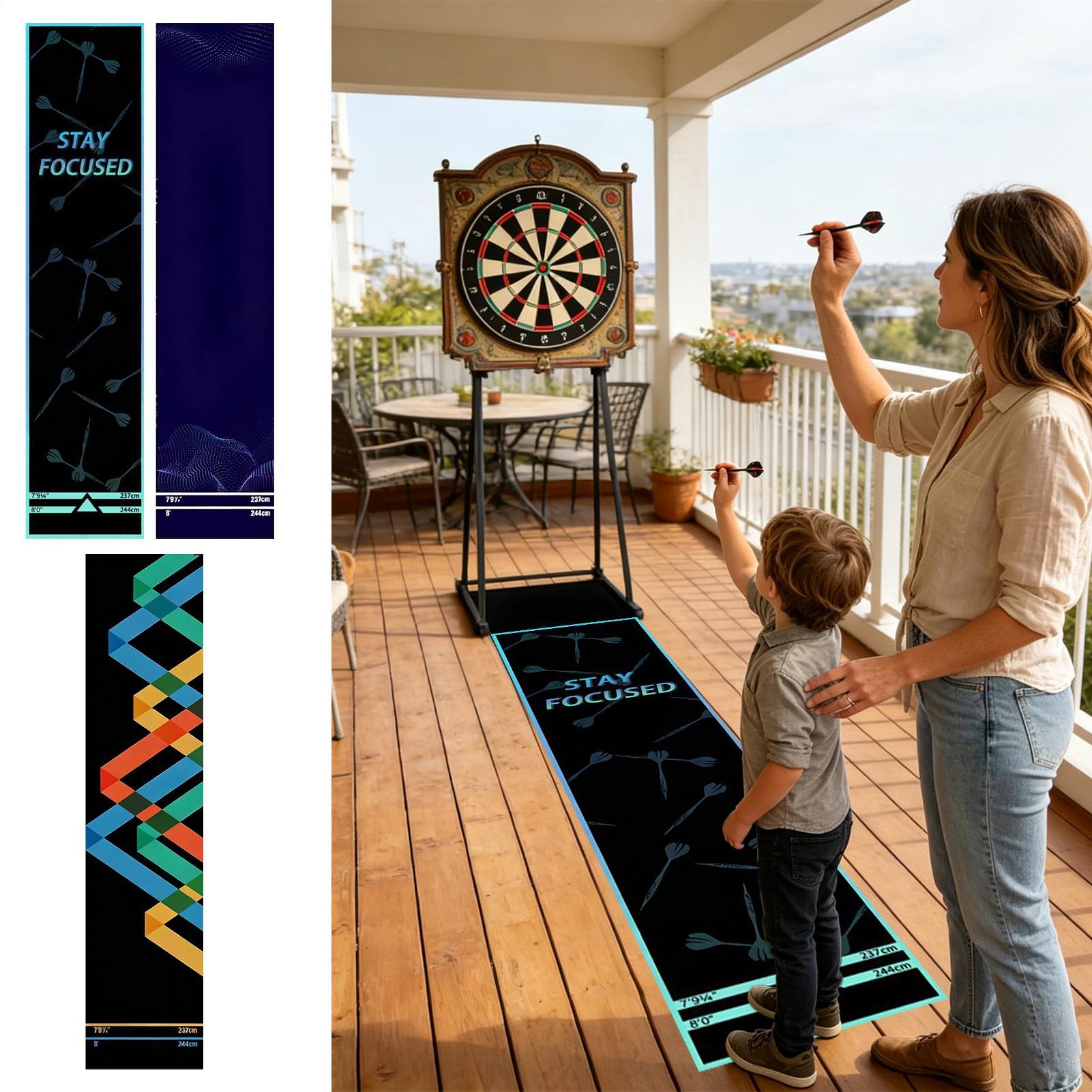 Dart Rug Portable Non-Slip Cry - Throw Distance Board recension och pris