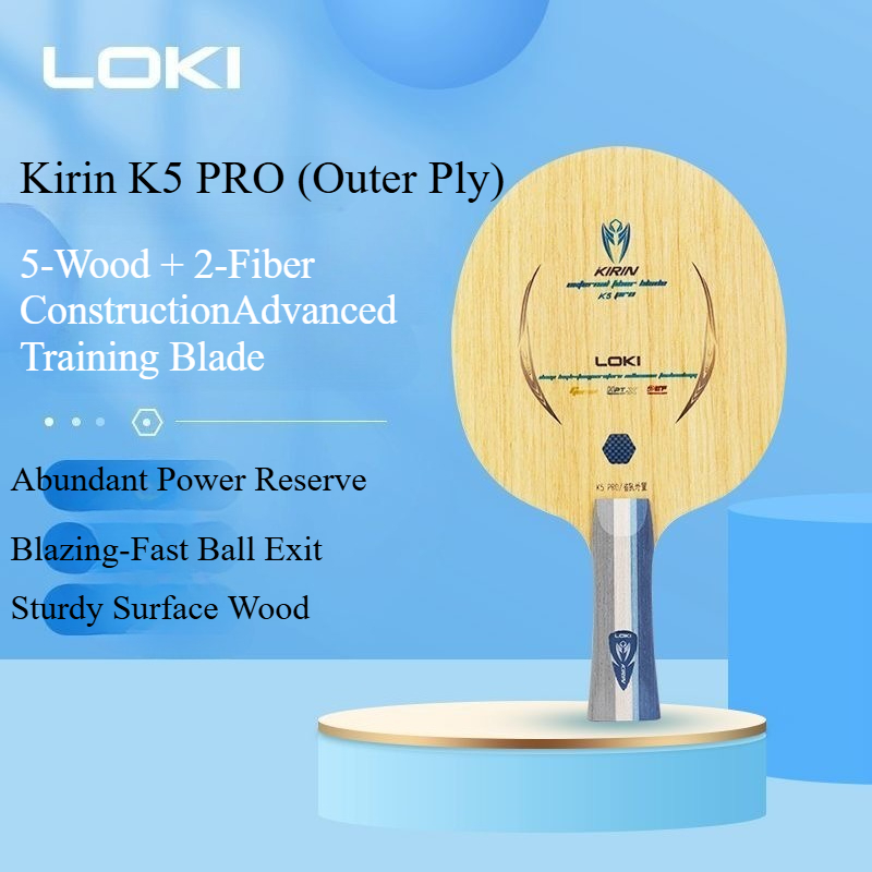 LOKI Kirin K5 PRO Table Tennis - Table Tennis Paddles recension och pris