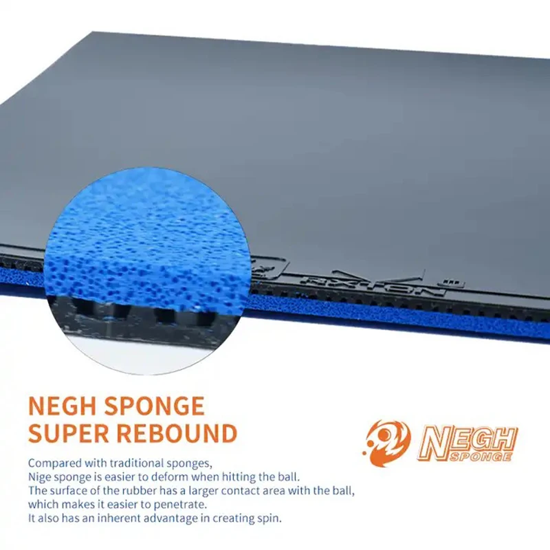 LOKI RXTON 3 Pro Blue Cake Spo - Table Tennis Db Rubbers recension och pris
