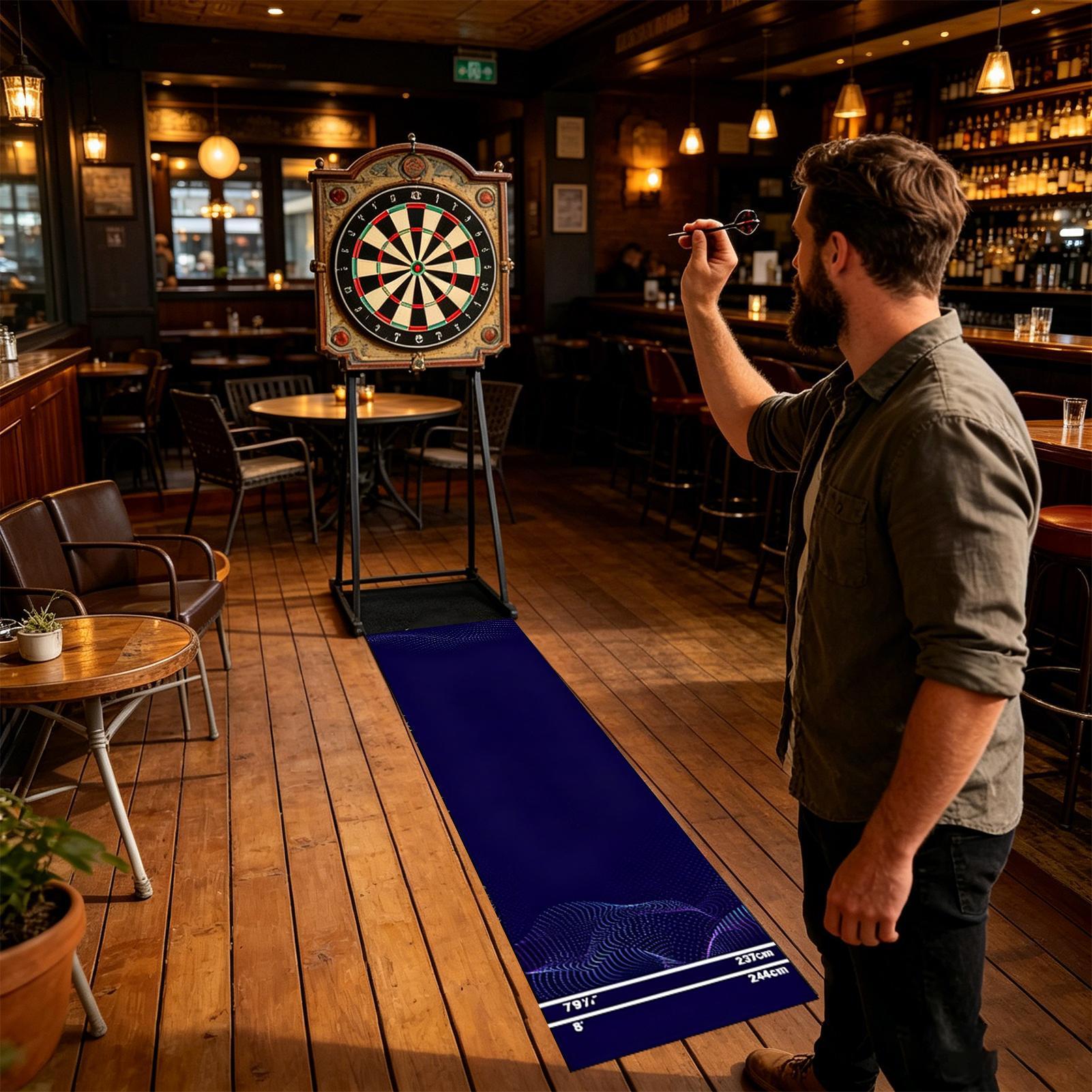 Protective Dart Rug Mat Dart B - Throw Distance Board recension och pris