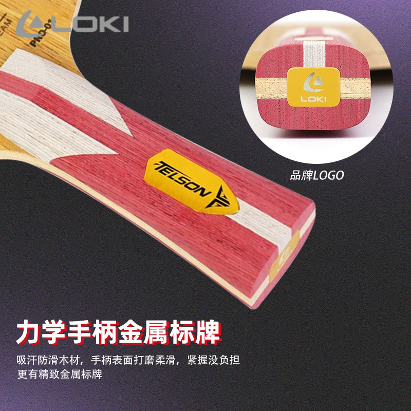 New LOKI TELSON PRO-01 Table T - Table Tennis Paddles recension och pris